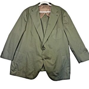 Suitsupply La Spalla Jacket Mens Summer Tweed 70 Green Italian Fabric Sport Coat